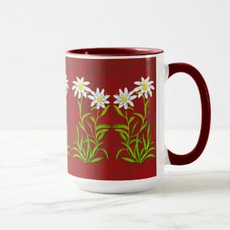 Swiss Edelweiss Flowers Mug