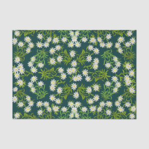 Swiss Edelweiss Mountain Flowers Tissue Paper
