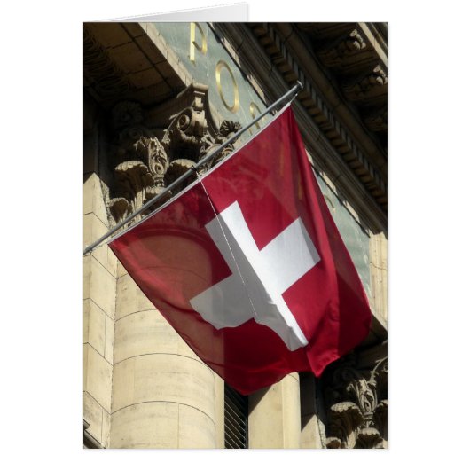 swiss flag cross cards (Front)