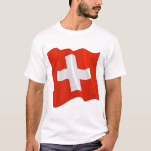 Swiss Flag Mens T-Shirt