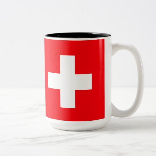 Swiss Flag Mug