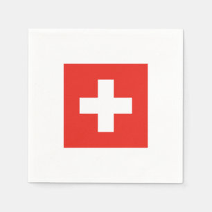 Swiss Flag Napkins