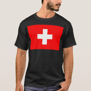 Swiss Flag of Switzerland T-Shirt