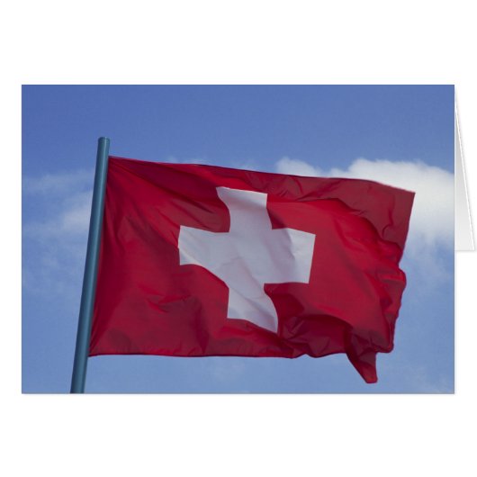 Swiss Flag RF) Cards (Front Horizontal)