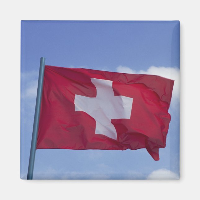 Swiss Flag RF) Magnet (Front)