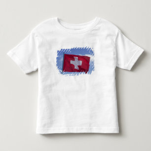Swiss Flag RF) Toddler T-shirt