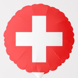 Swiss Flag (Switzerland) Balloon