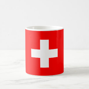 Swiss Flag (Switzerland) Coffee Mug