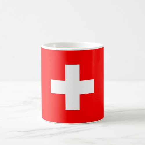Swiss Flag Switzerland Coffee Mug