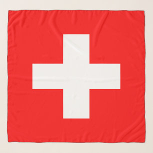 Swiss Flag (Switzerland) Scarf