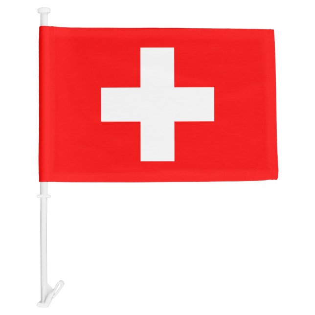 Swiss Flag & Switzerland travel, patriots /sports (Front)