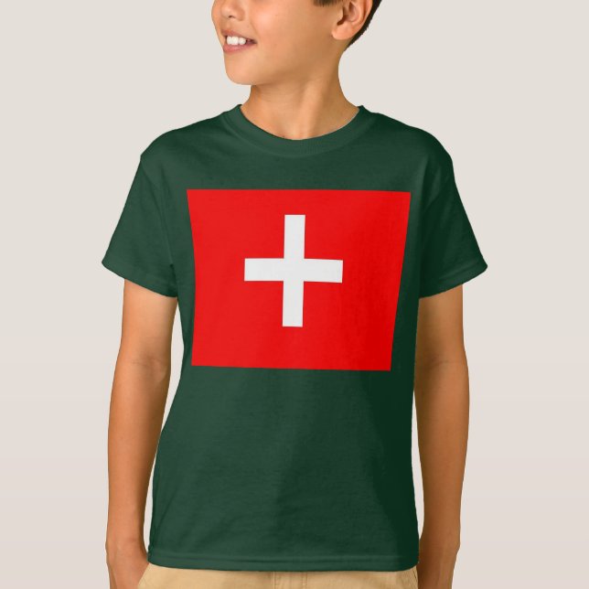 Swiss Flag T-Shirt (Front)