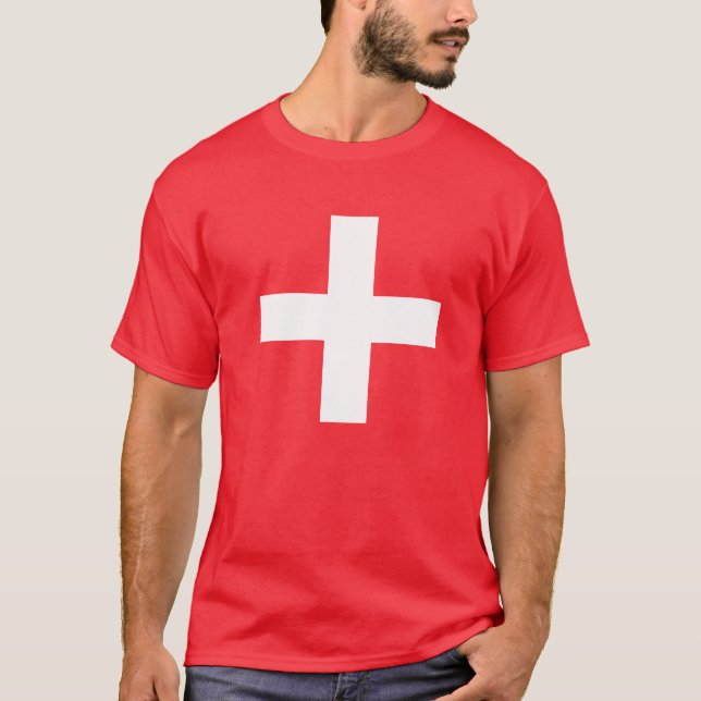 swiss flag T-Shirt (Front)