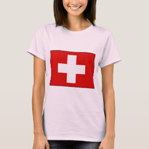 Swiss Flag T-shirts and Gifts