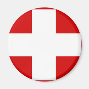 Swiss Flag T-shirts and Gifts Magnet