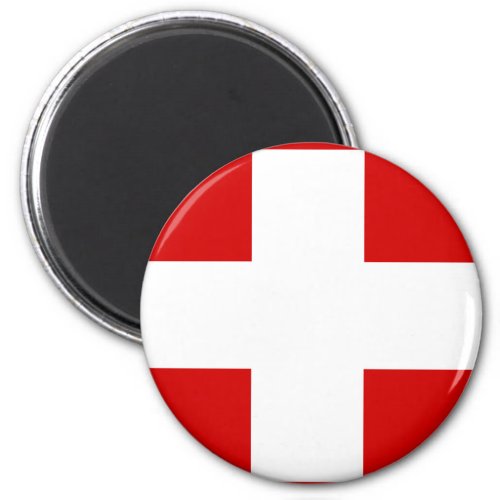 Swiss Flag T_shirts and Gifts Magnet