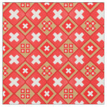 Swiss Flag &amp; Trendy Switzerland Fabric fashion
