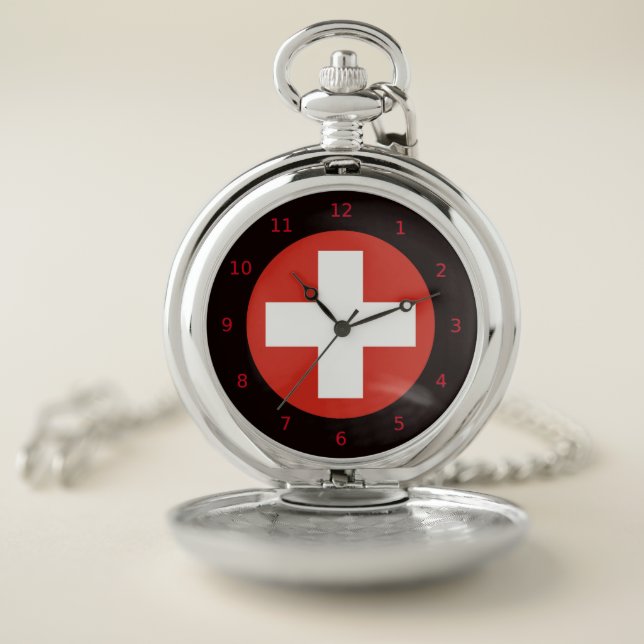 Swiss flag Watch (Inside)