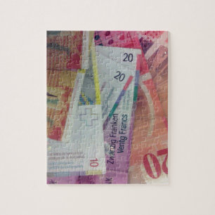 Swiss franks jigsaw puzzle