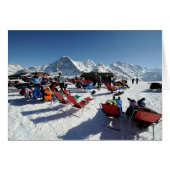 Swiss Greetings cards, Mannlichen (Front Horizontal)