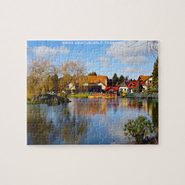 Swiss Grindlelwald Tasmania Jigsaw Puzzle (Horizontal)