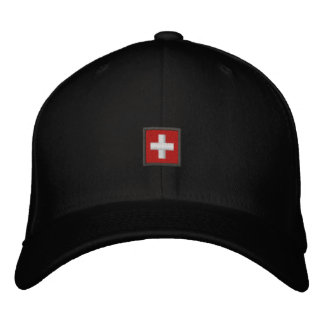 Swiss Hat - Switzerland Cap With Swiss Flag