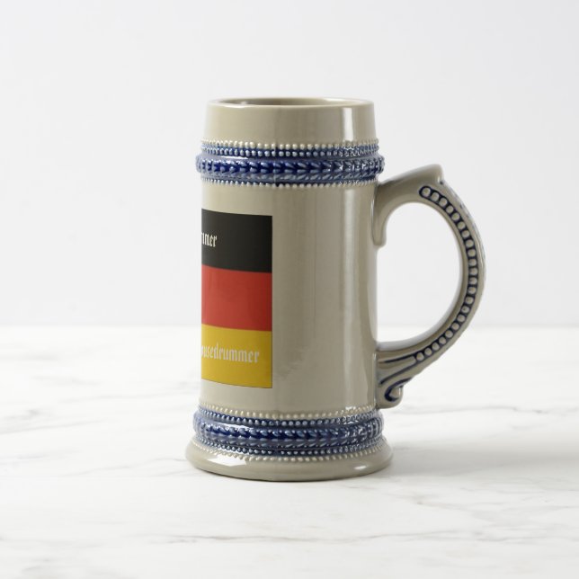 Swiss House Drummer Beer Stein (Right)