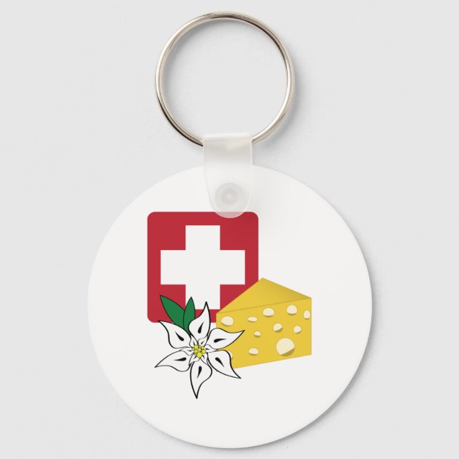 Swiss Keychain (Front)