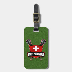 Swiss Lacrosse Luggage Tag Template