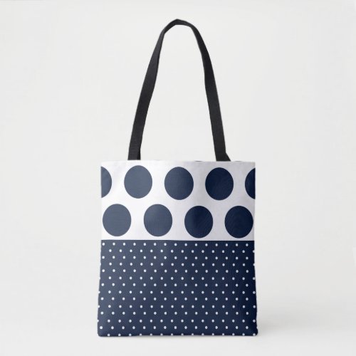 Swiss Mix Polka Dot Tote Bag