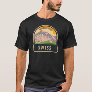 Swiss National Park Switzerland Vintage T-Shirt