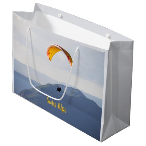 Swiss Paragliding Epic Fab Fun Orange Large Gift Bag