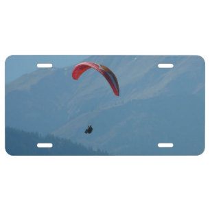 Swiss Paragliding License Plate