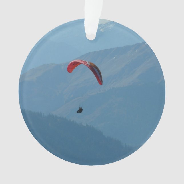 Swiss Paragliding Ornament (Front)