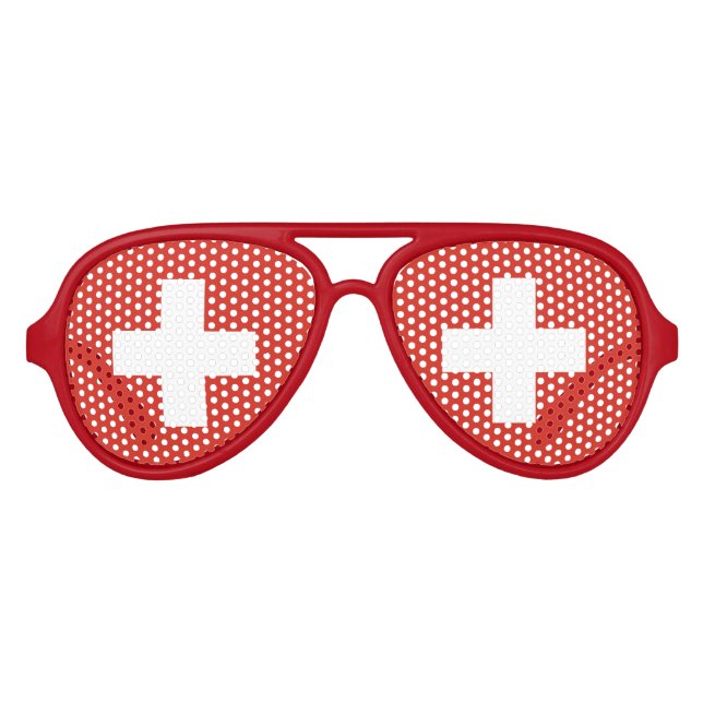 Swiss pride party shades | Flag of switzerland (Front)