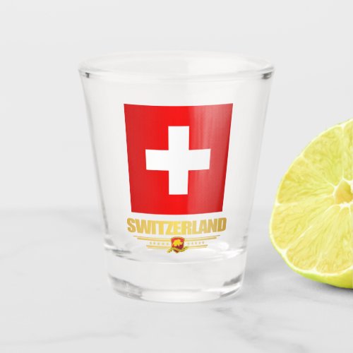 Swiss Pride Shirts Shot Glass