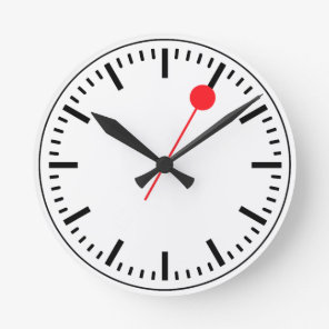 Swiss Railway Clock