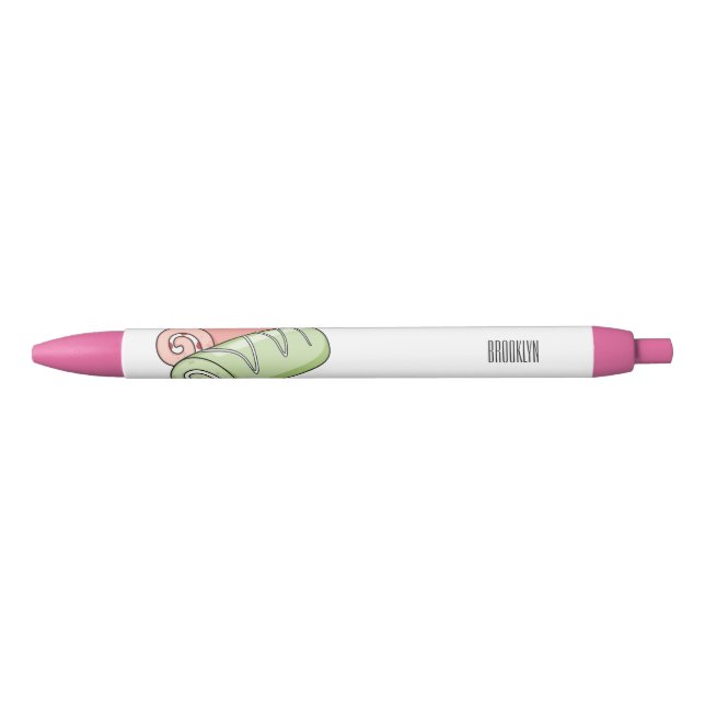 Swiss roll / roll cake cartoon illustration  pen (Front)