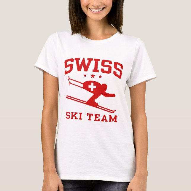 Swiss Ski Team T-Shirt (Front)