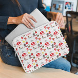 Swiss Souvenirs Pattern Laptop Sleeve<br><div class="desc">Introducing our Swiss Souvenirs Pattern iPad Cover. A stylish and practical accessory that will protect your iPad while showcasing your love for Switzerland! The sleeve features colorful illustrations pattern inspired by Swiss icons, such as the Matterhorn, Swiss map, Lucerne Chapel Bridge, Swiss Army Knife, and the traditional Swiss cow. Contact...</div>