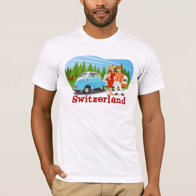 Swiss - Switzerland T-Shirt (Front)