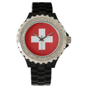 Swiss Watch - The flag of Switzerland