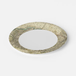 Swisserland -Switzerland Atlas Map Paper Plates