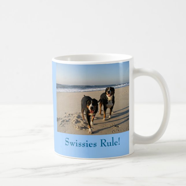 Swissies Rule! Coffee Mug (Right)