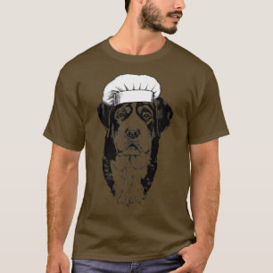 Swissy Greater Swiss Mountain Dog Cook Chef Funny T-Shirt