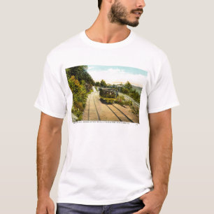 Switch Back Railroad, Mauch Chunk PA 1925 Vintage T-Shirt
