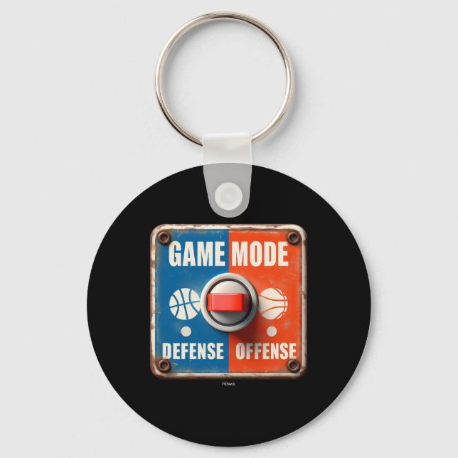 Switch Between Offense And Defense - Ller Mode Sig Keychain (Front)