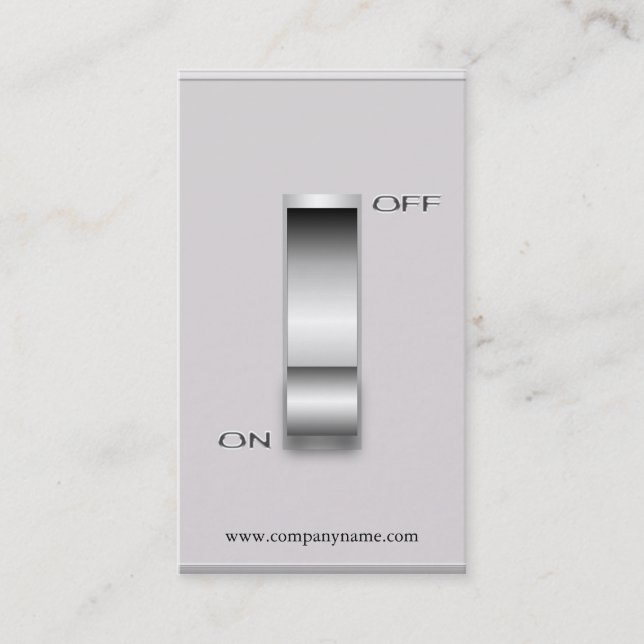 Switch Business Card Template (Front)