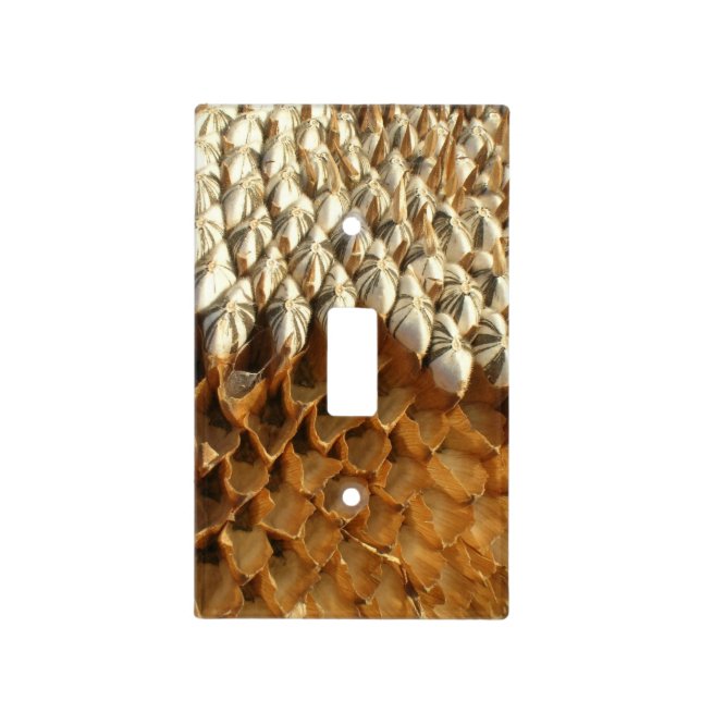 Switch Cover - Sunflower Seeds (Front)