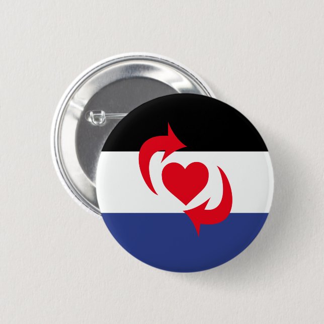 Switch Pride Flag Button (Front & Back)